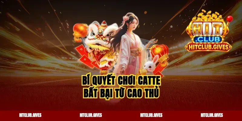Bí quyết chơi catte bất bại từ cao thủ