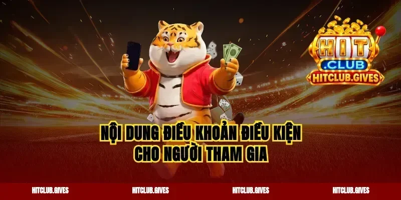 Nội dung điều khoản điều kiện cho người tham gia