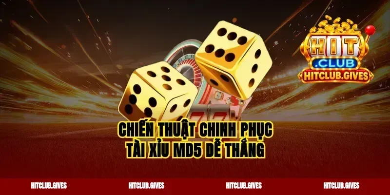 Chiến thuật chinh phục tài xỉu MD5 dễ thắng