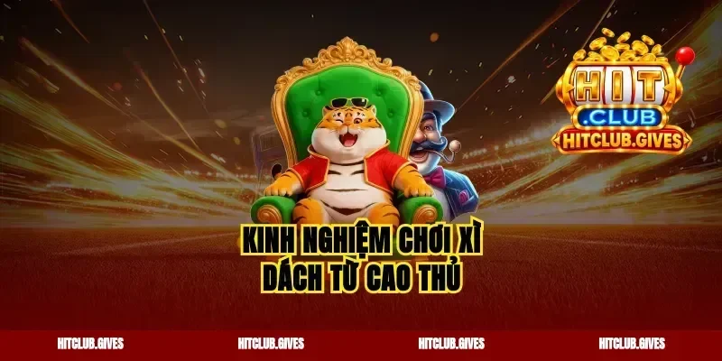 Kinh nghiệm chơi xì dách từ cao thủ